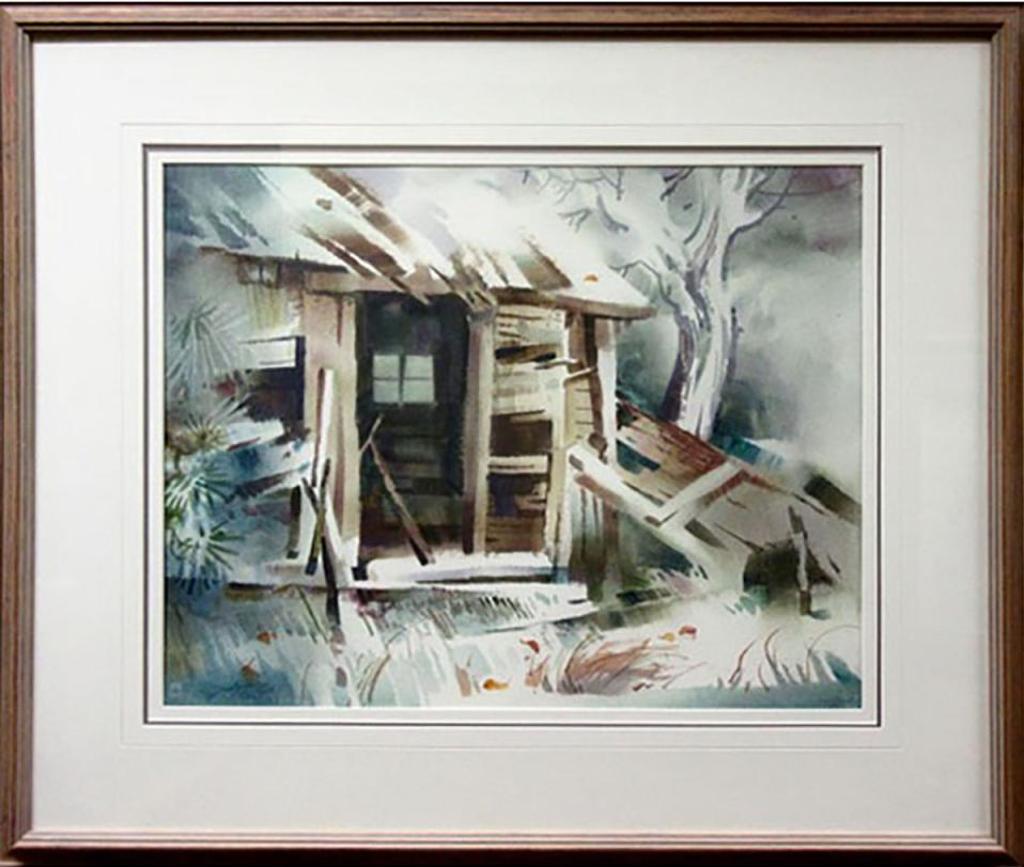 Zoltan Szabo (1928-2003) - Old Rundown Shed