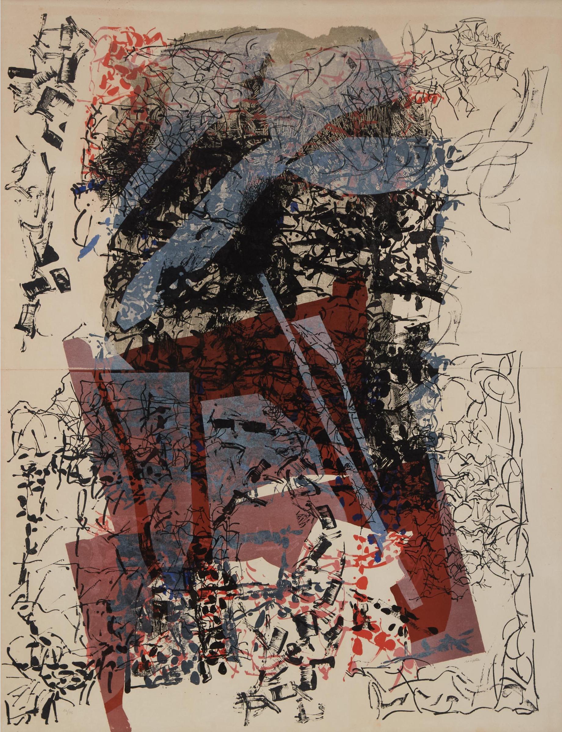 Jean-Paul Riopelle (1923-2002) - Été Indien, 1969 [yseult Riopelle, 1969.02est.Li]
