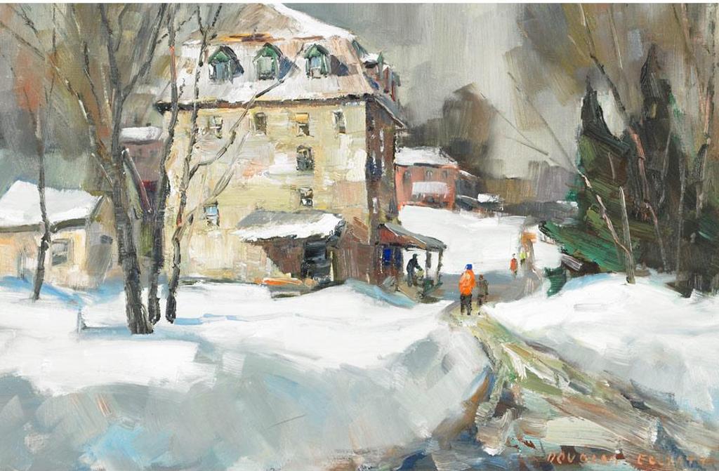 Douglas Ferfguson Elliott (1916-2012) - Town In Winter