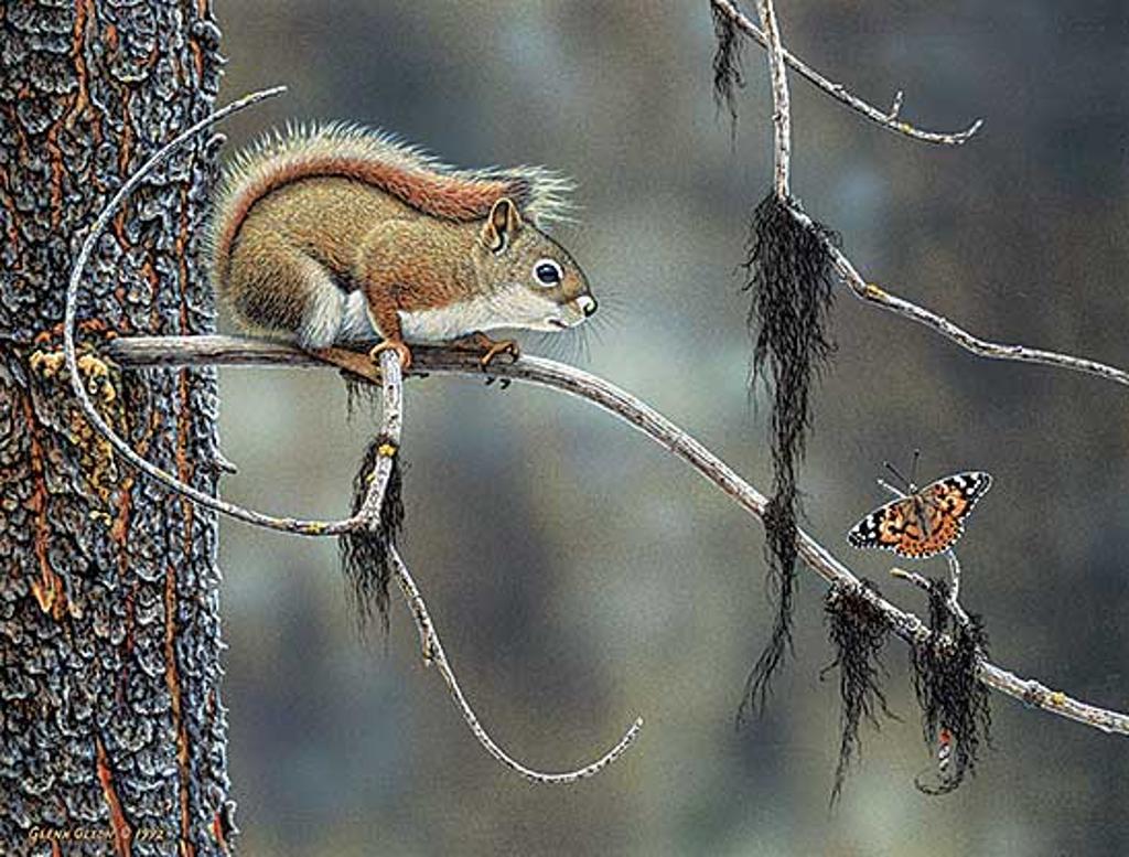 Glenn Olson (1945) - Encounter Session [Red Squirrel - Painted Lady]
