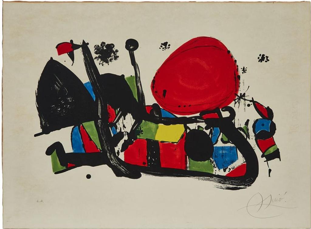 Joan Miró (1893-1983) - ROCA, 1978 [MAEGHT, 1178