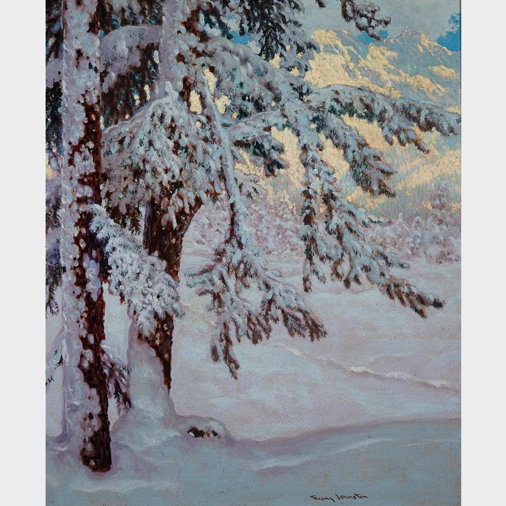Frank (Franz) Hans Johnston (1888-1949) - Snowy Solitude
