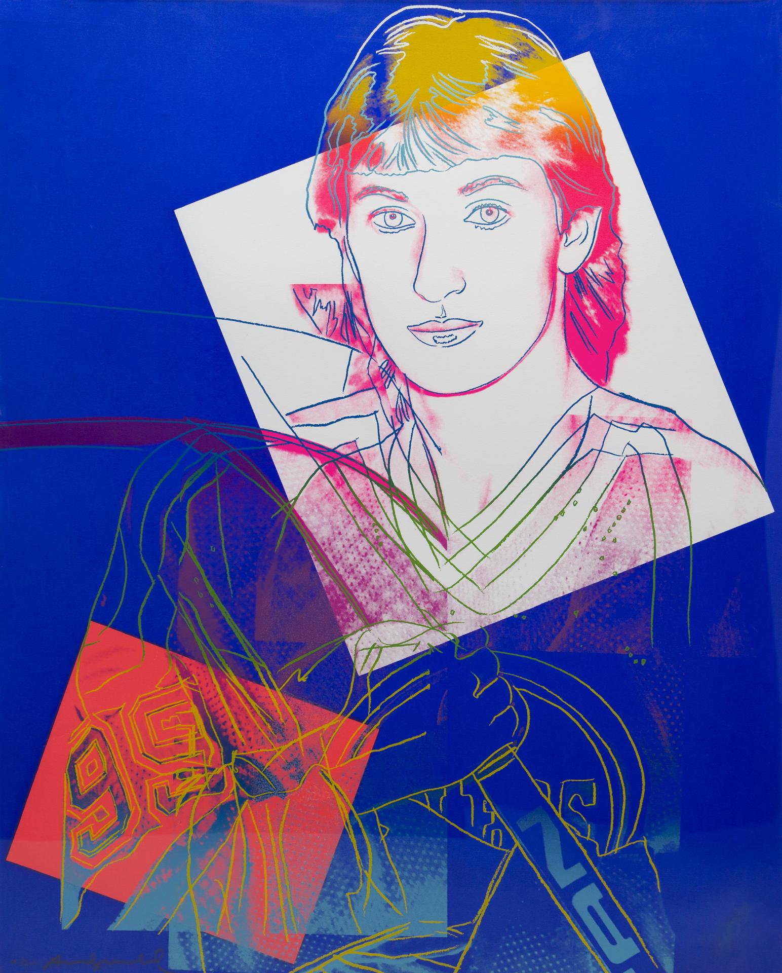 Andy Warhol (1928-1987) - Wayne Gretzky No. 99