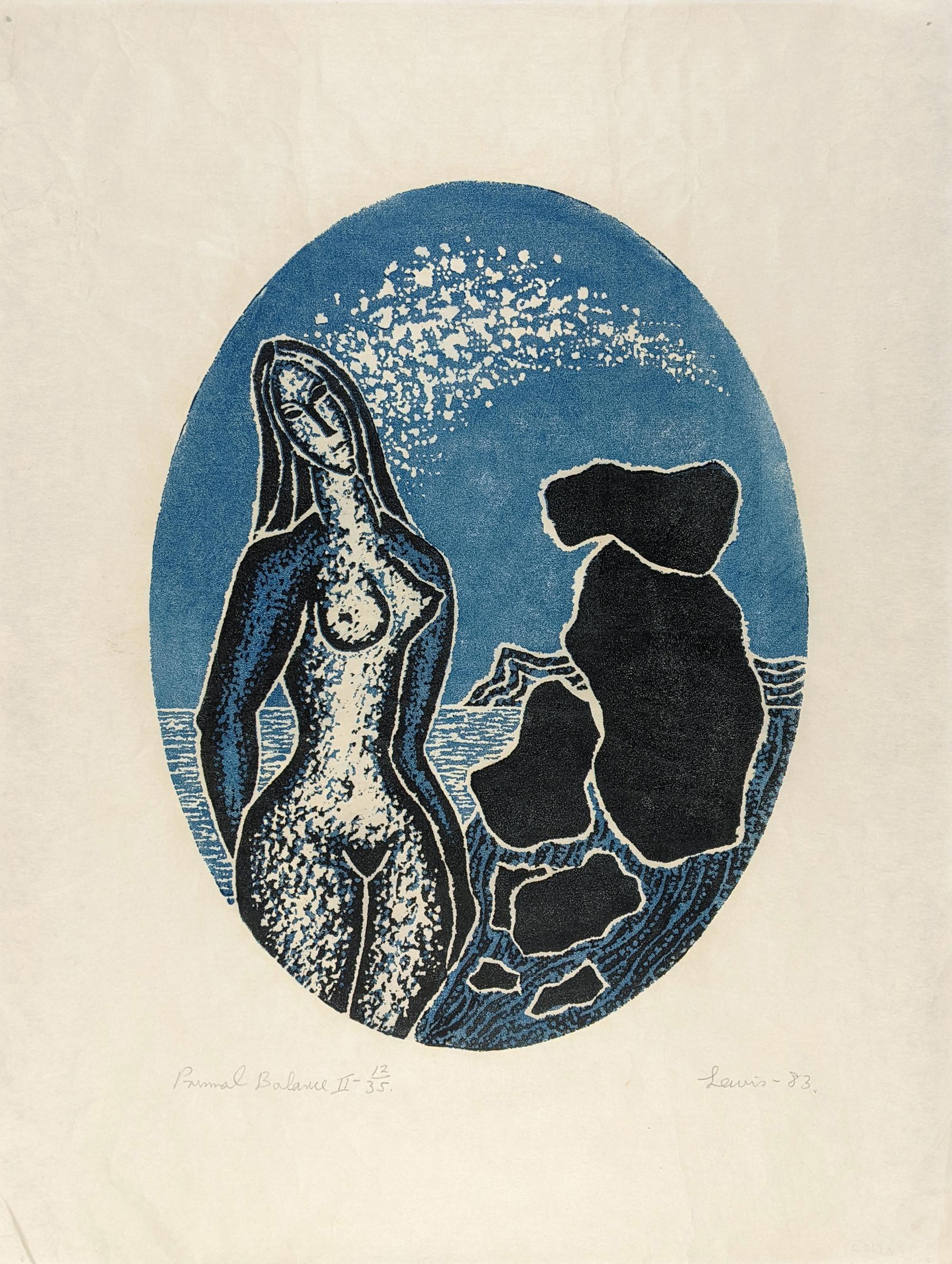 Stanley Lewis (1930-2006) - Primal Balance II, 1983