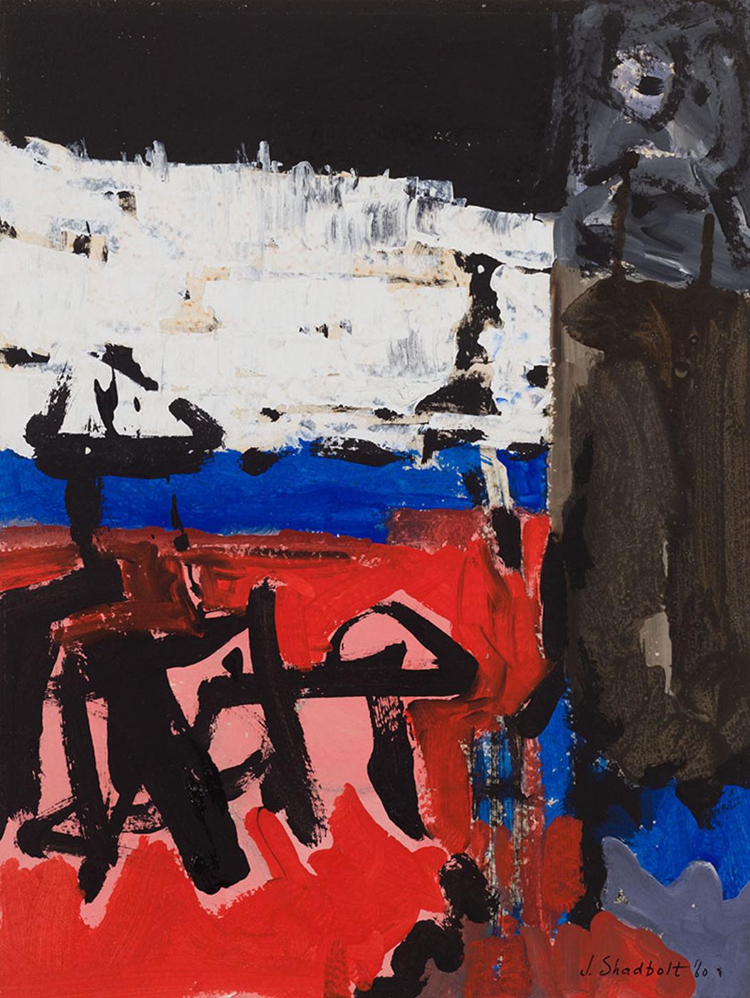 Jack Leaonard Shadbolt (1909-1998) - Patras to Corinth #2
