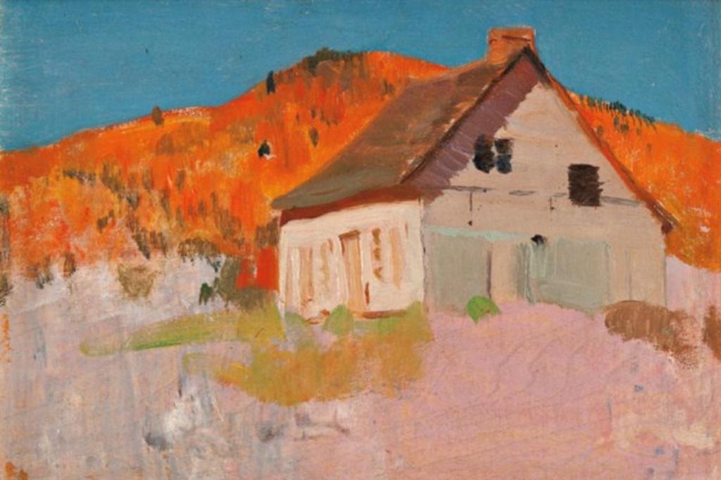 Clarence Alphonse Gagnon (1881-1942) - Autumn Baie St. Paul