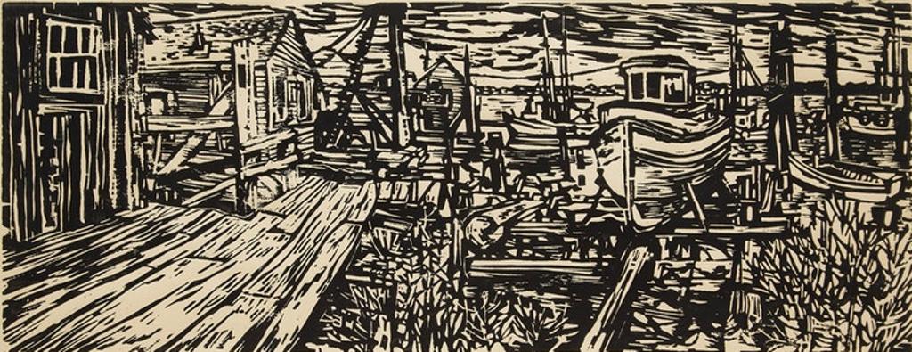 Sam Black (1913-1998) - Stevenson on the Fraser