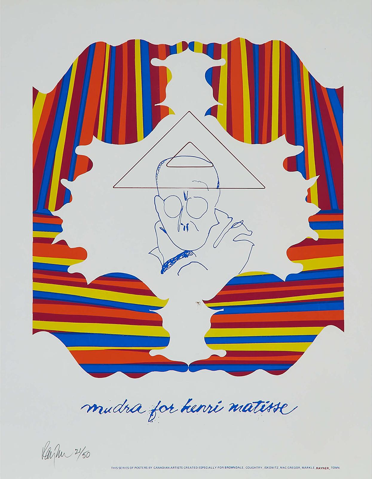 Gordon Rayner (1935-2010) - Mudra For Henri Matisse