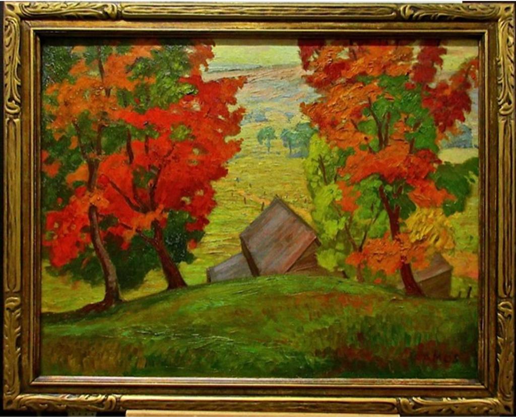 Leonard Amos (1903-1999) - Autumn