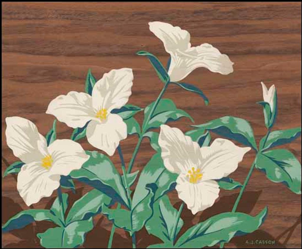 Alfred Joseph (A.J.) Casson (1898-1992) - White Trilliums