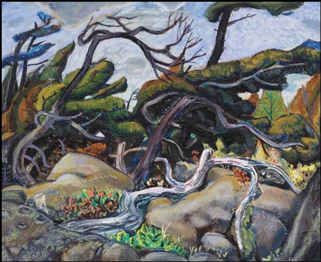 Arthur Lismer (1885-1969) - Pines, Georgian Bay