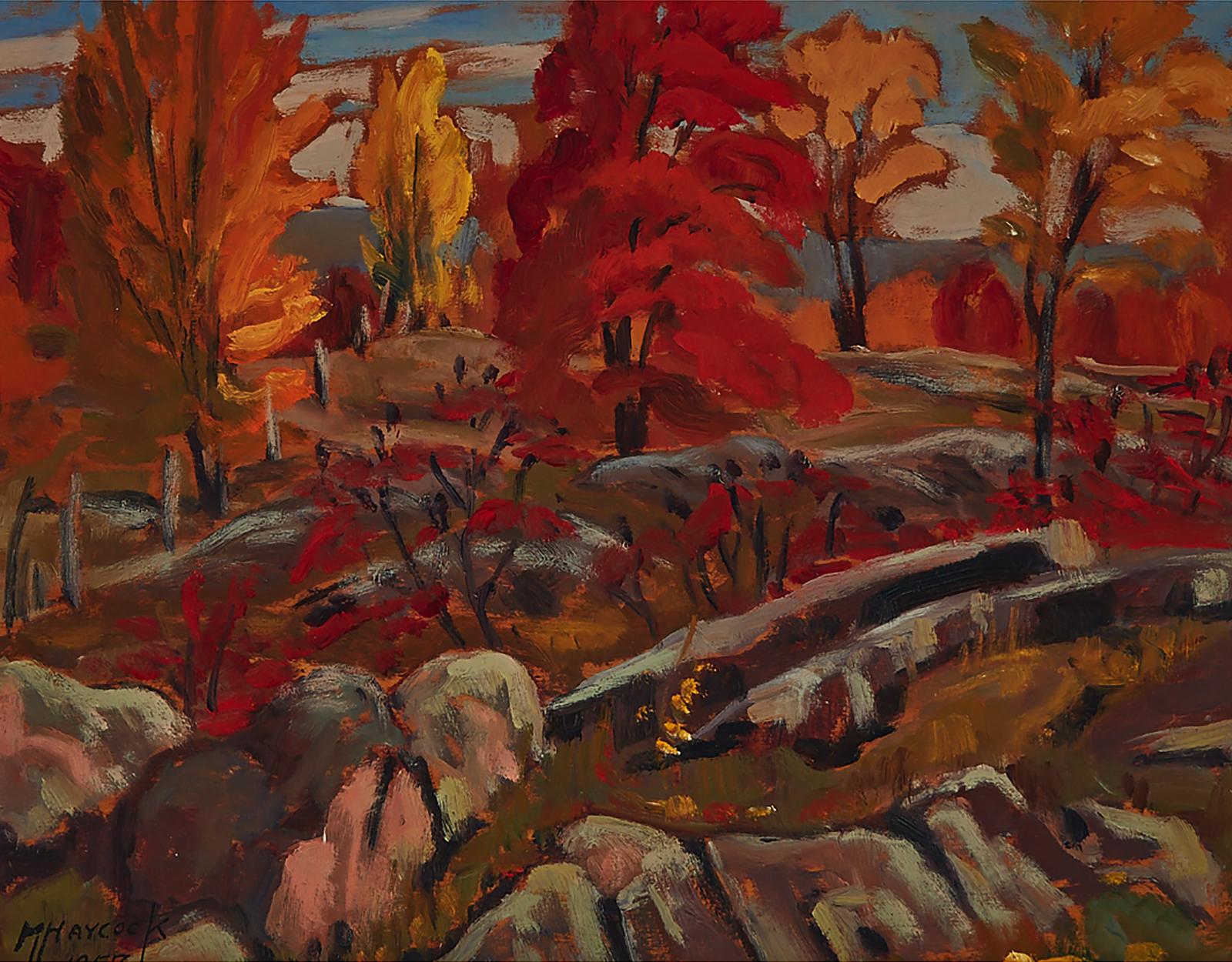 Maurice Hall Haycock (1900-1988) - Autumn Splendour, Near Kinburn, Ont., 1957