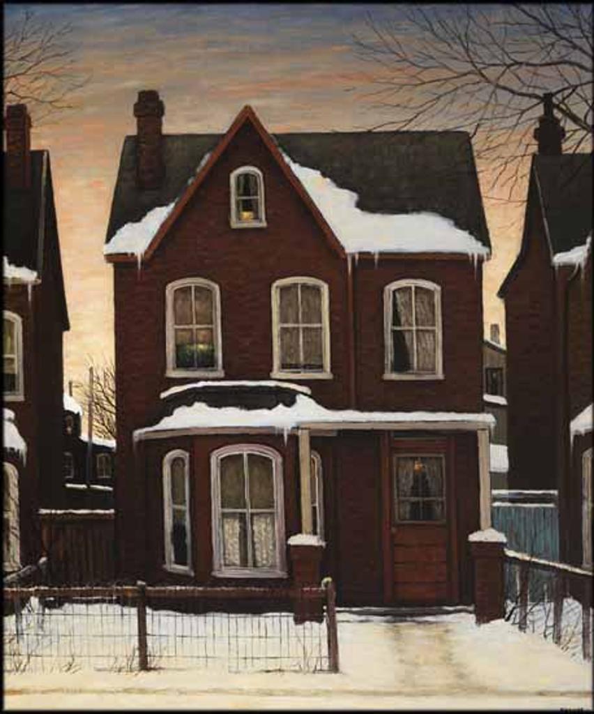 John Kasyn (1926-2008) - Portrait of an Old House
