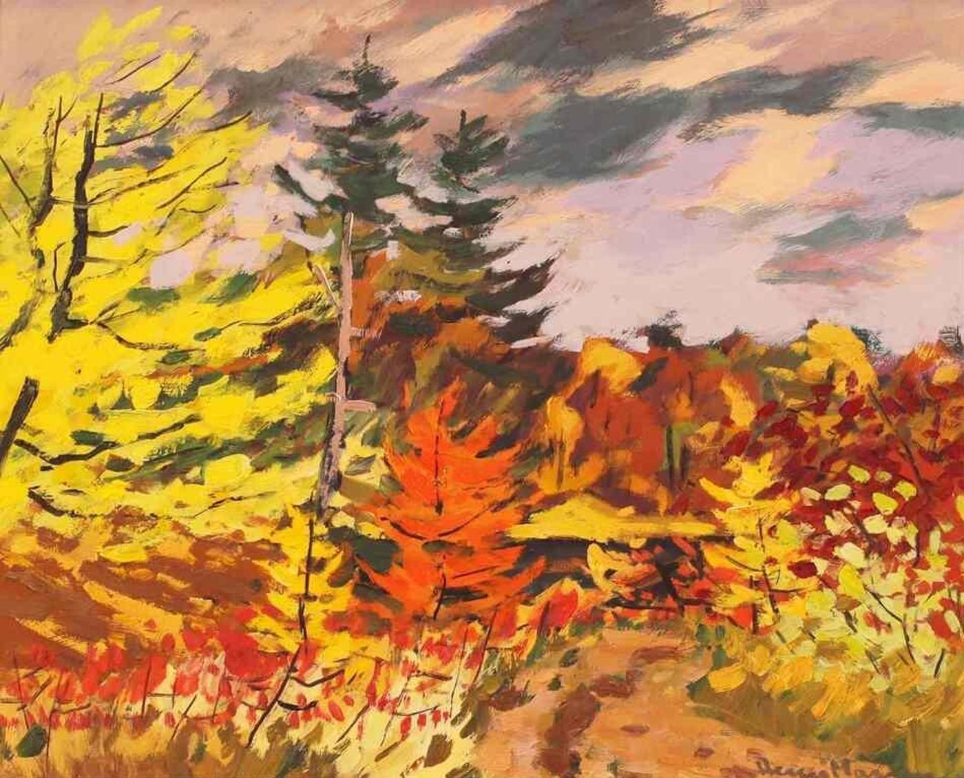 Henri Leopold Masson (1907-1996) - Autumn Gatineau