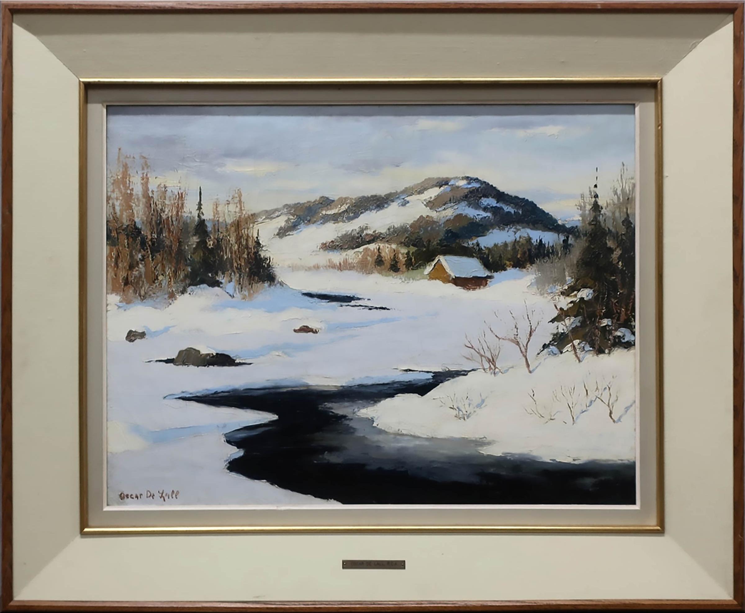 Oscar Daniel de Lall (1903-1971) - Untitled (Laurentian Winter)