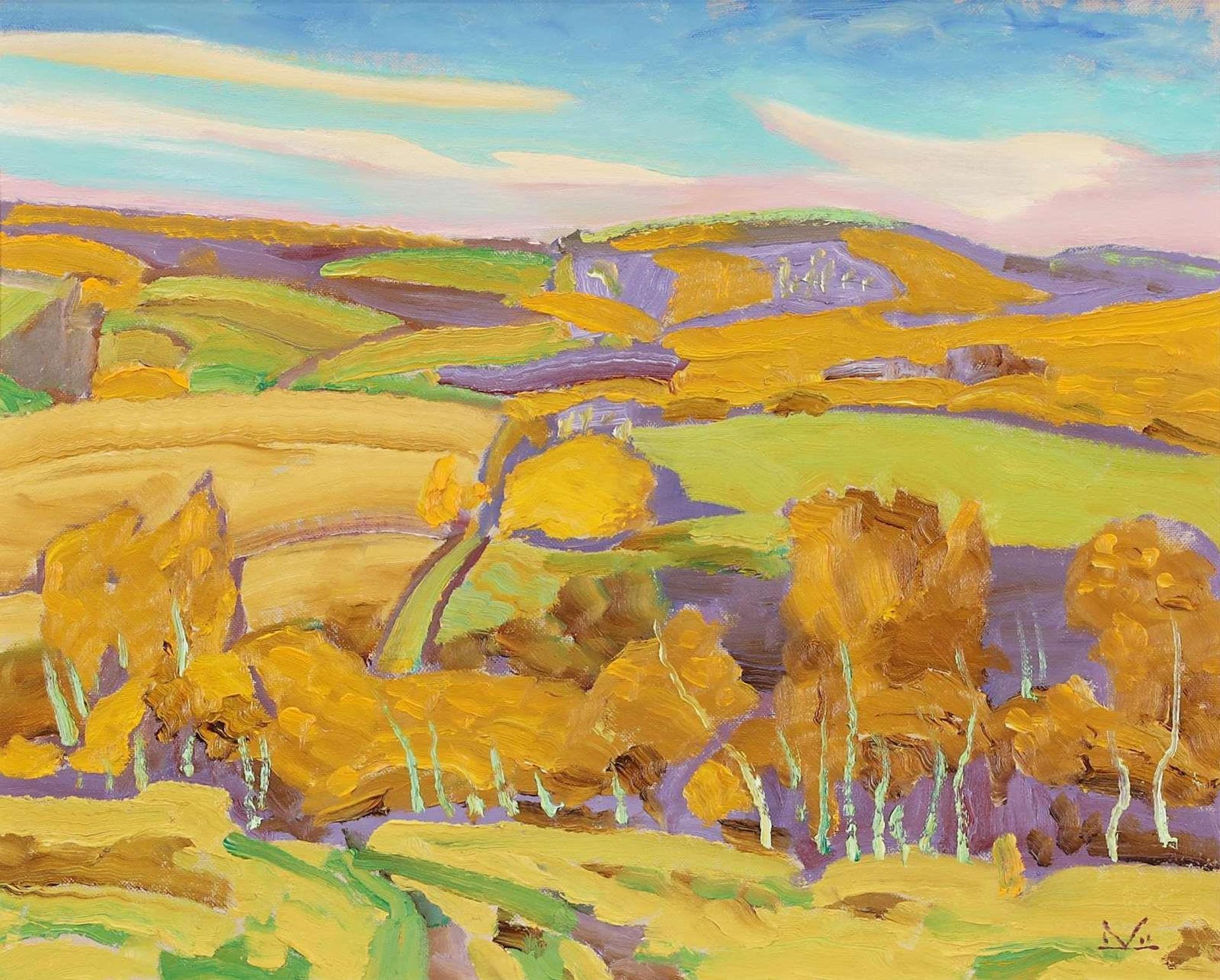 Illingworth Holey (Buck) Kerr (1905-1989) - Foothills, September; 1988