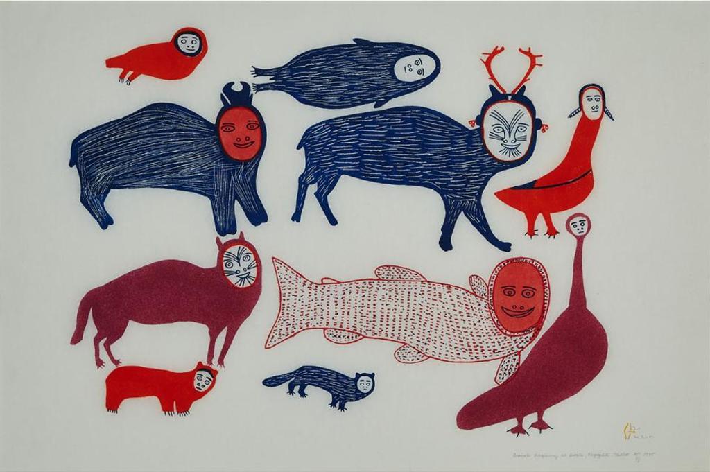 Marion Tuu'luq (1910-2002) - Animals Disguising As People