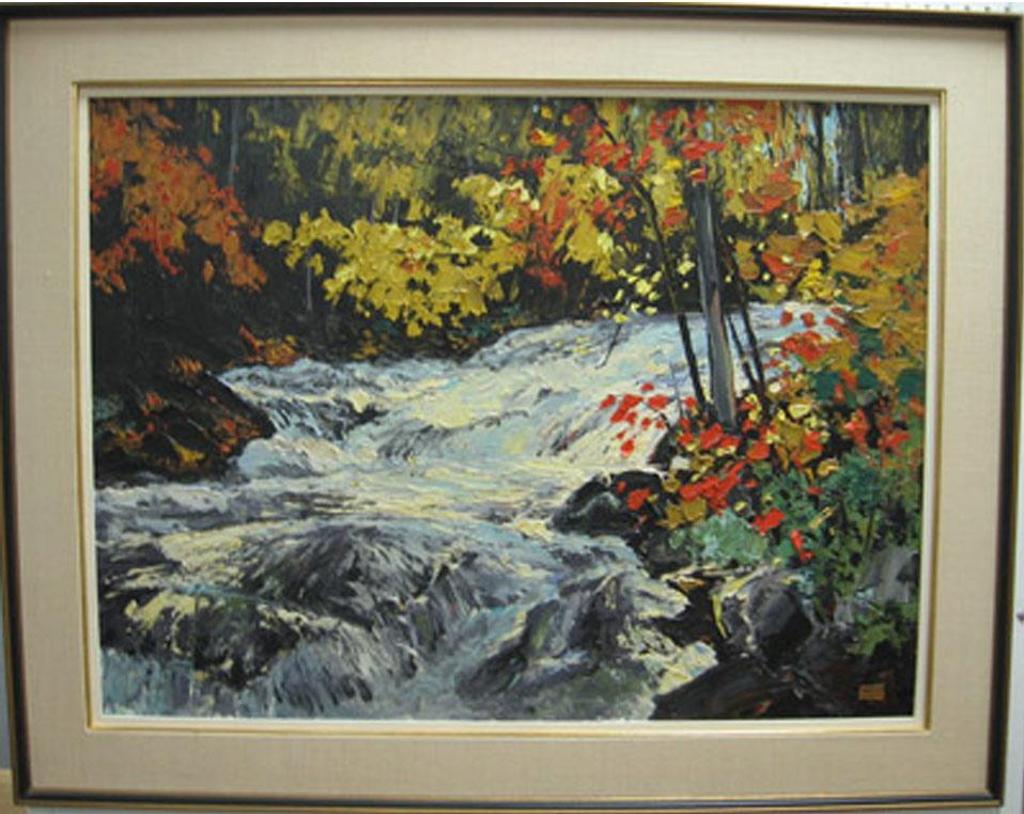 Murray Mccheyne Stewart (1919-2006) - Buckslides, Haliburton