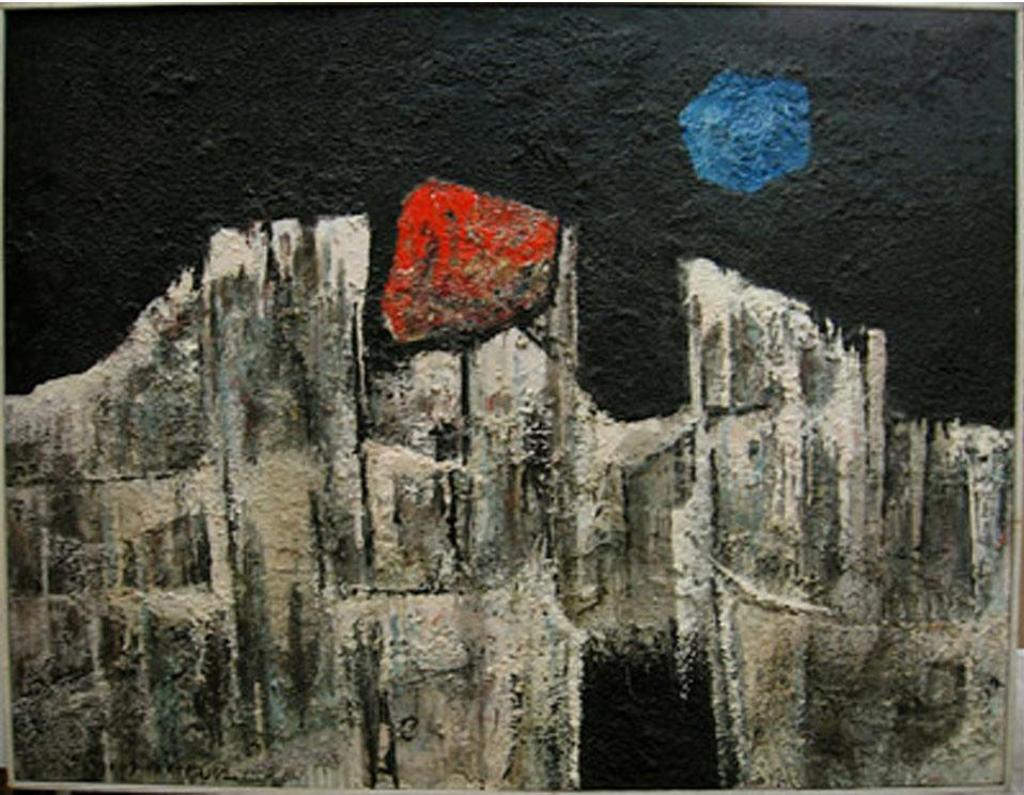 David Guerry Partridge (1919-2006) - Blue Moon