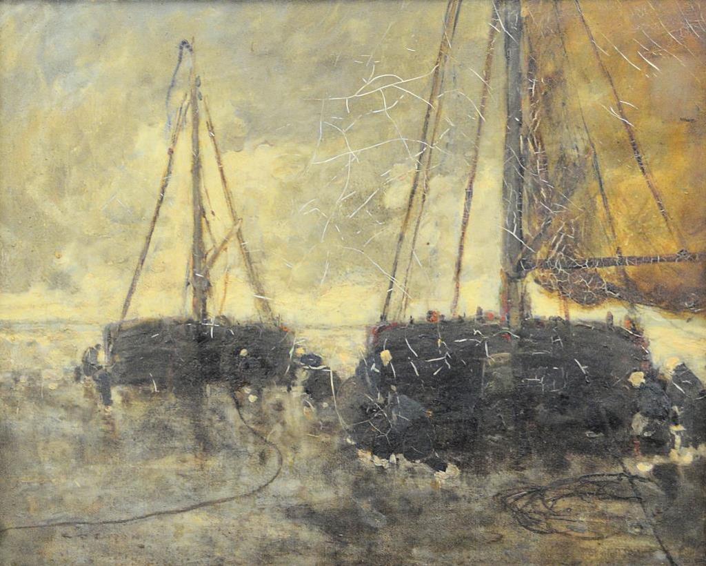 William Alfred Gibson (1866-1931) - Fishing Boats