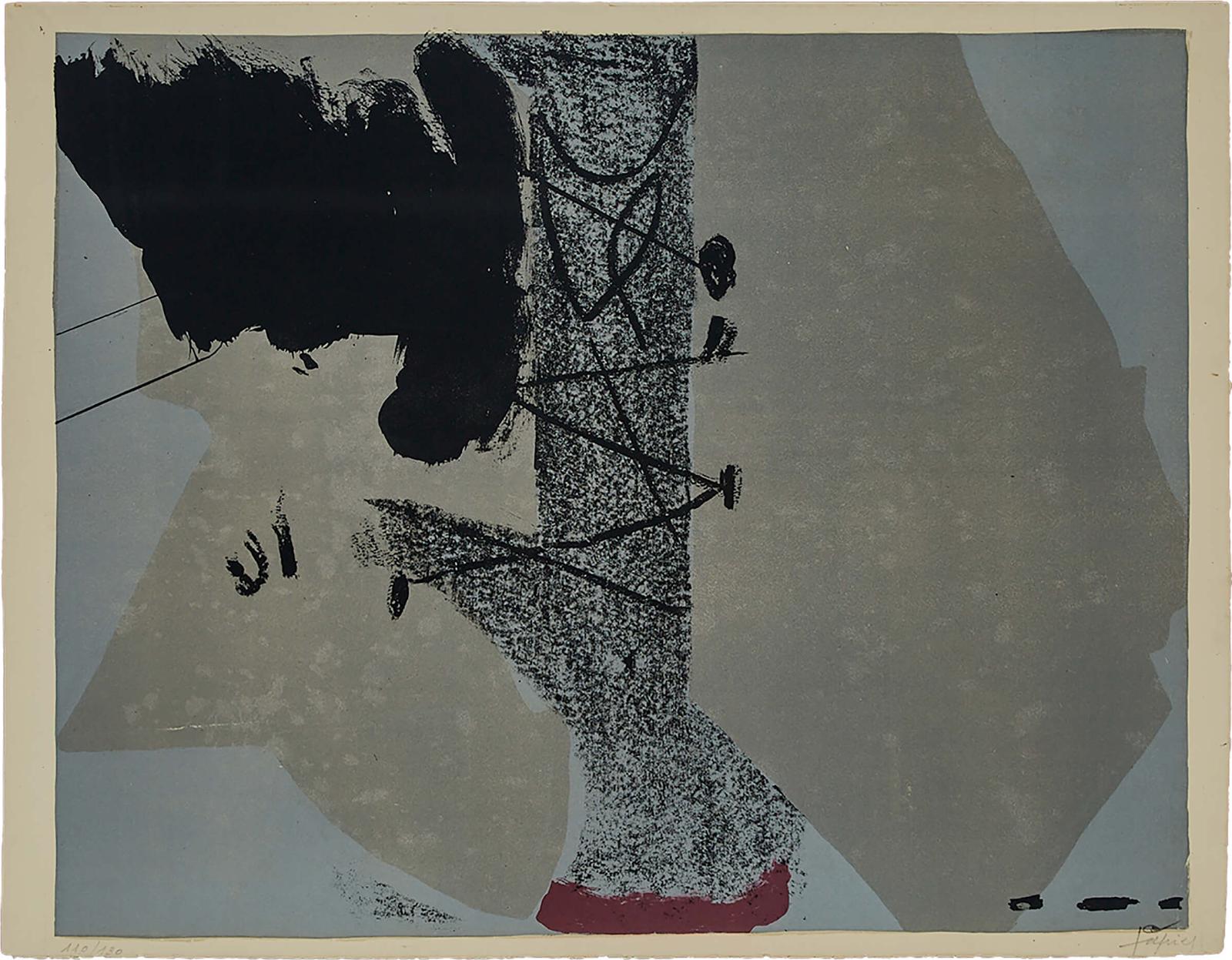 Antoni Tàpies (1923-2012) - Untitled (Saint Gall), 1962 [galfetti, 37]