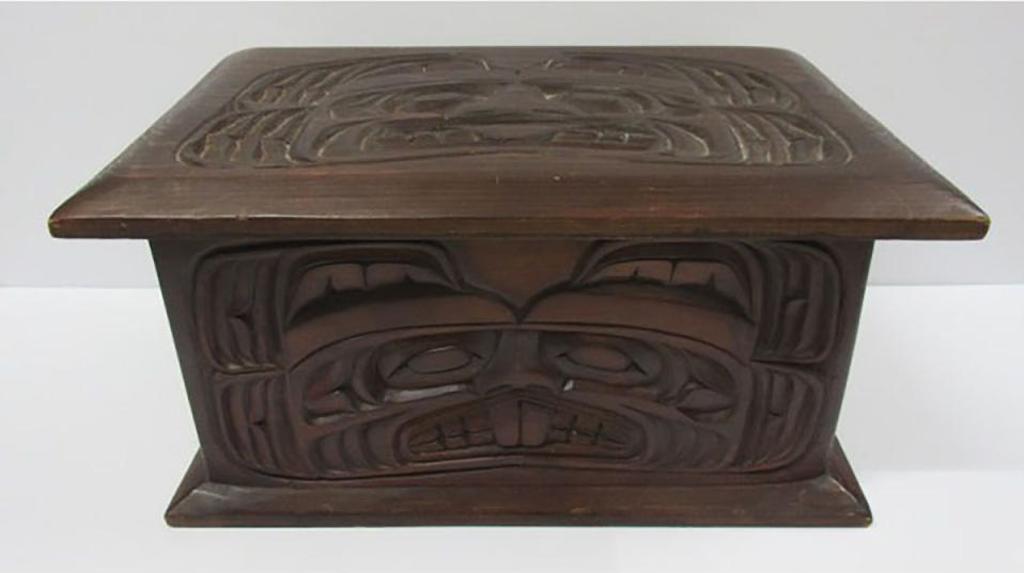 Northwest Coast - Carved Box With Lid