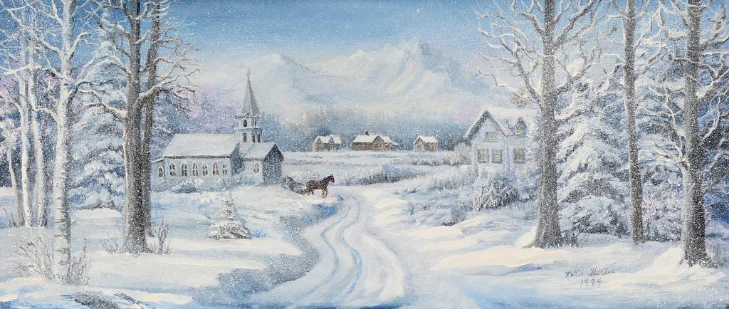 Nettie Harder (1932-2000) - Winter's Peace