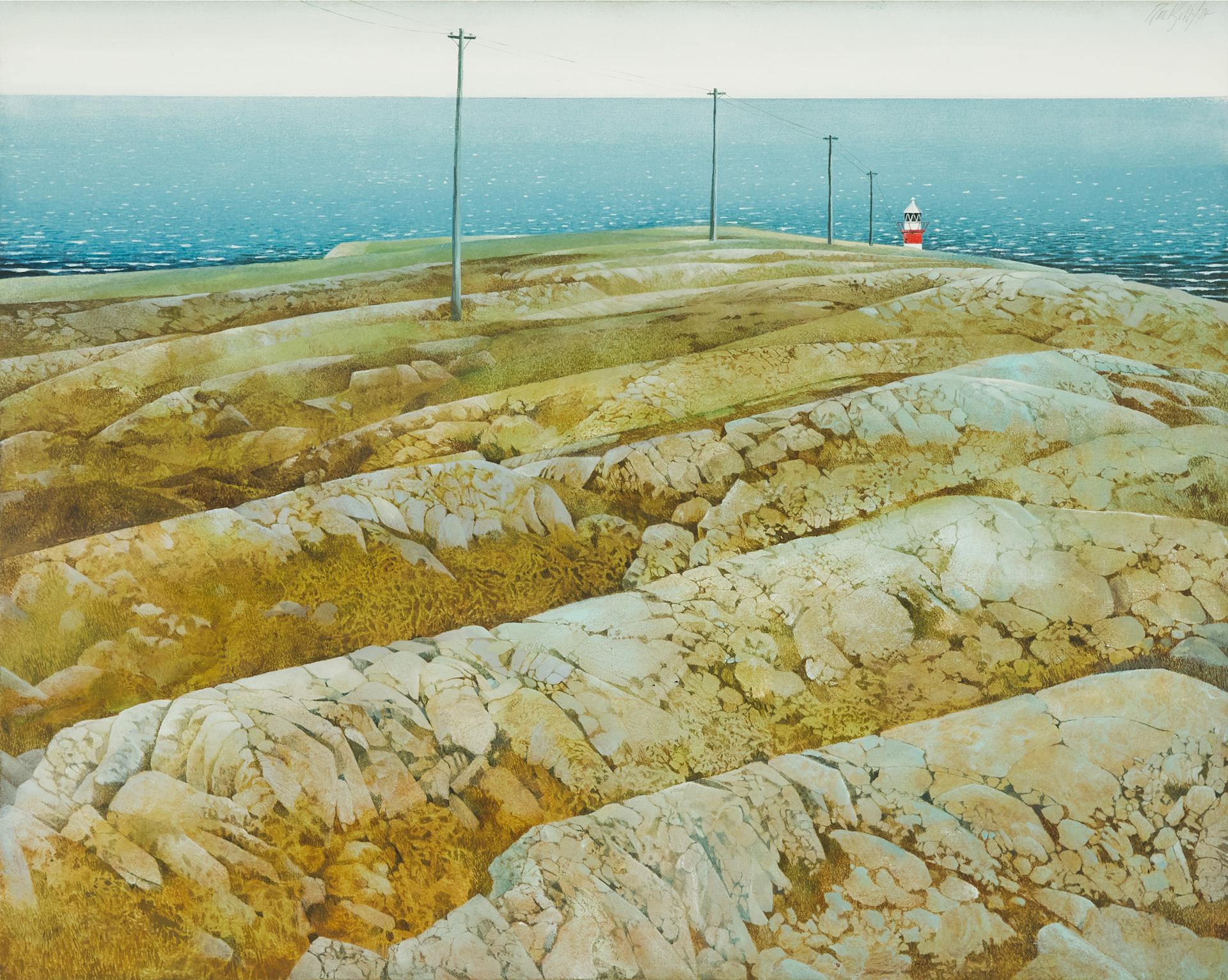 Ronald (Ron) William Bolt (1938-2019) - The Hibb's Cove Light (Newfoundland Gothic Series), 1973-1974