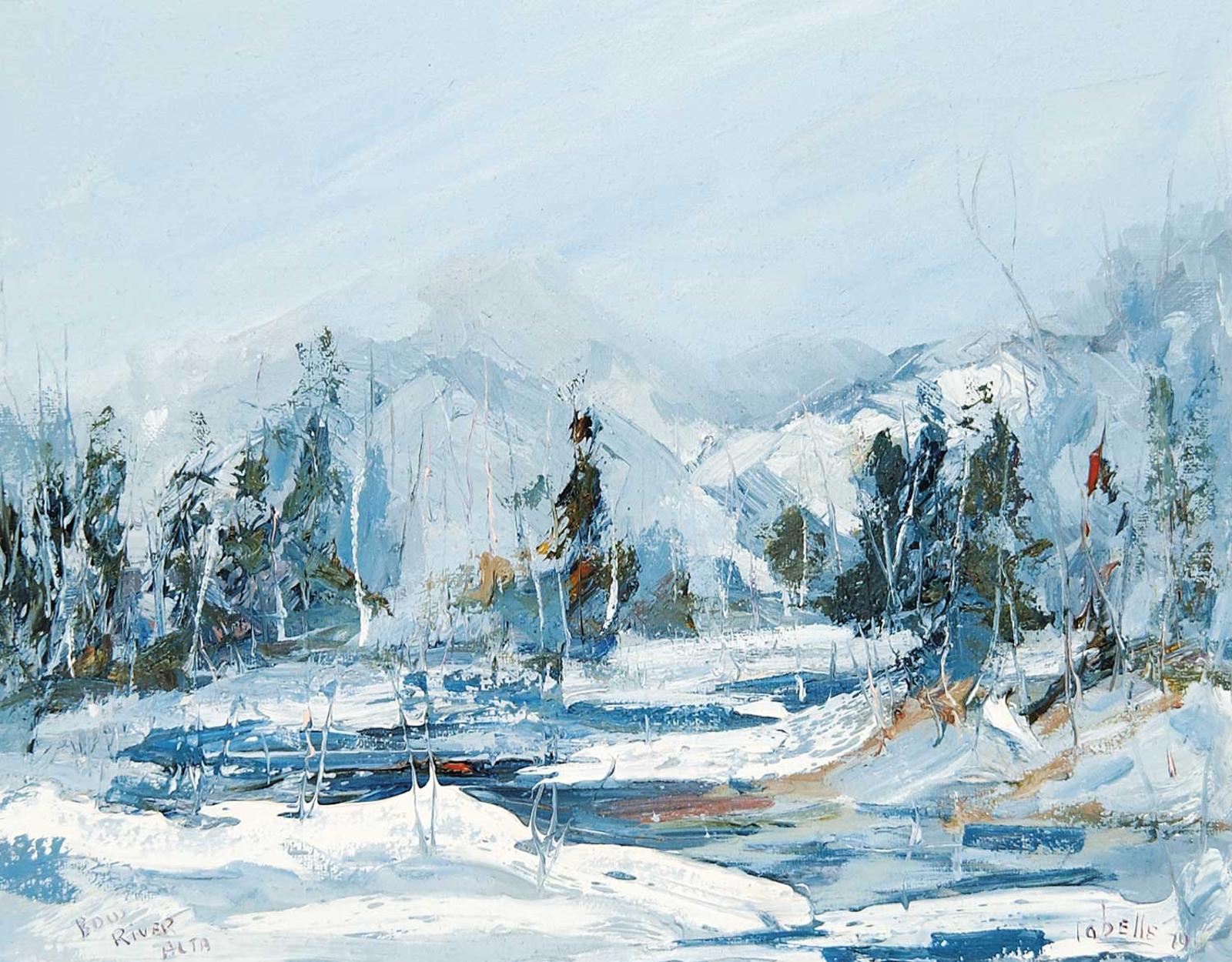 Fernand Labelle (1934-2012) - Bow River in March