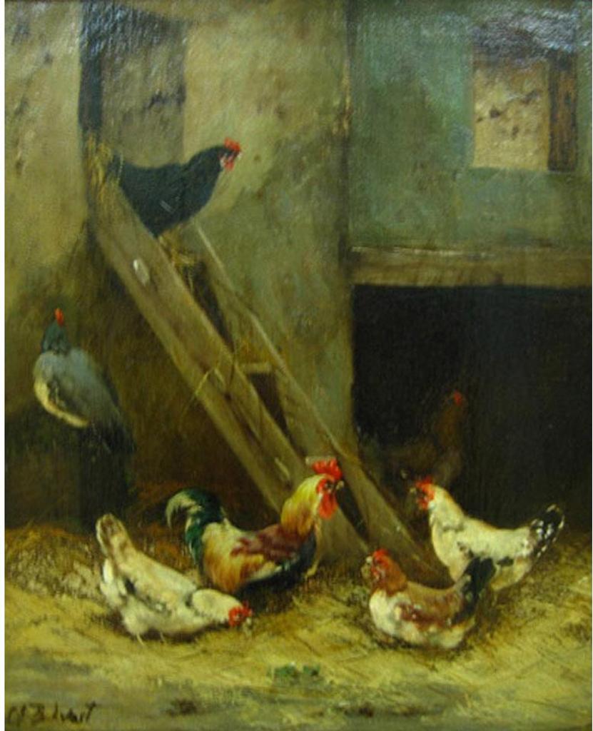 Ch. B.D. Vost - Chickens In A Barn
