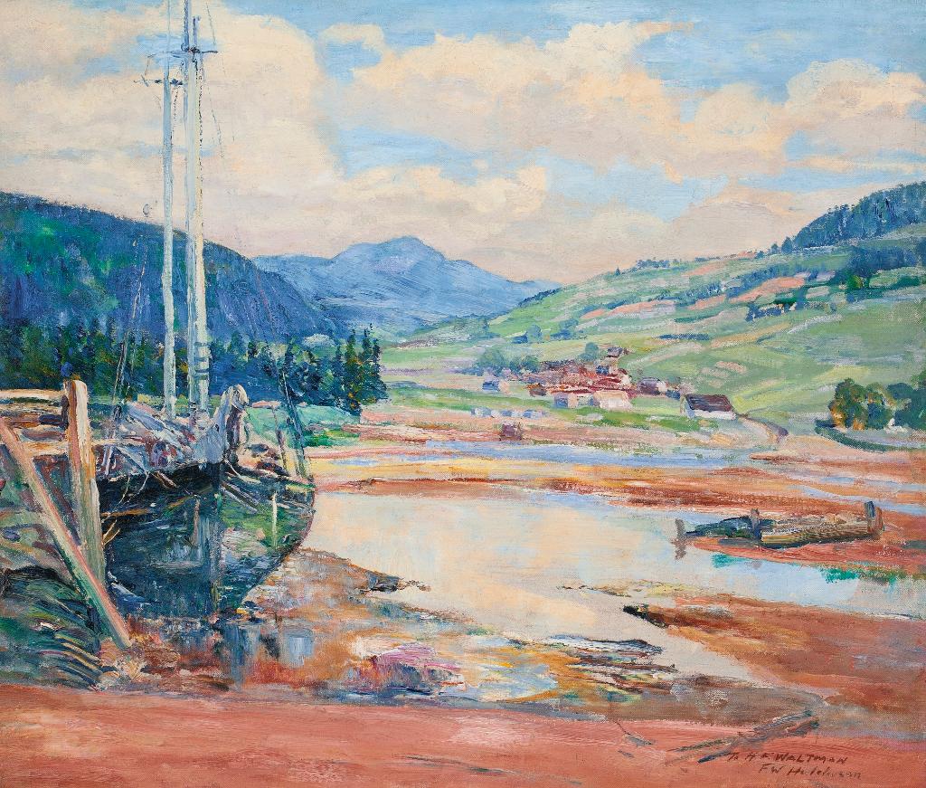Frederick William Hutchison (1871-1953) - La Bature, Baie St. Paul