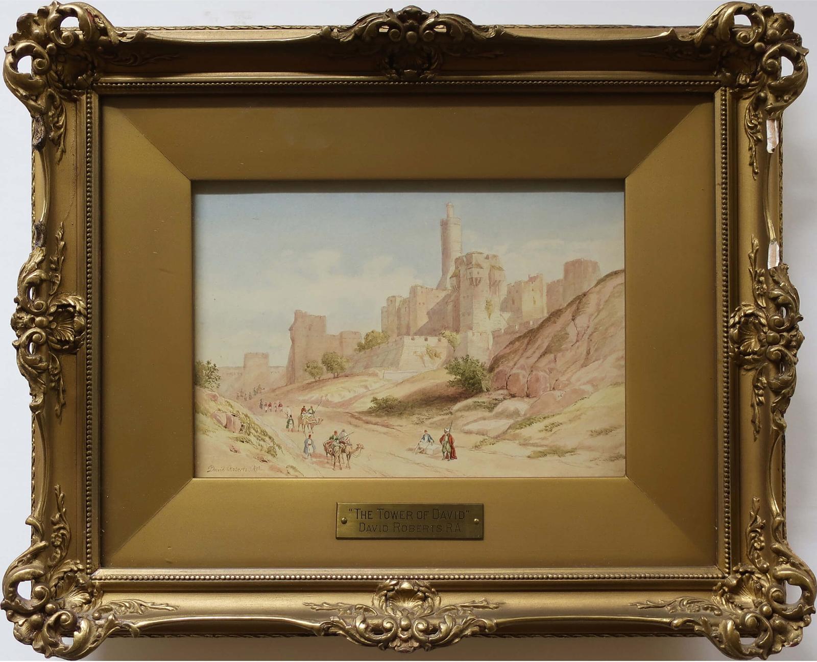 David Roberts (1796-1864) - The Tower Of David