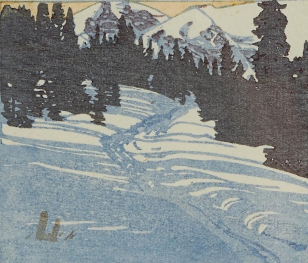 Walter Joseph (W.J.) Phillips (1884-1963) - Trail from Skoki