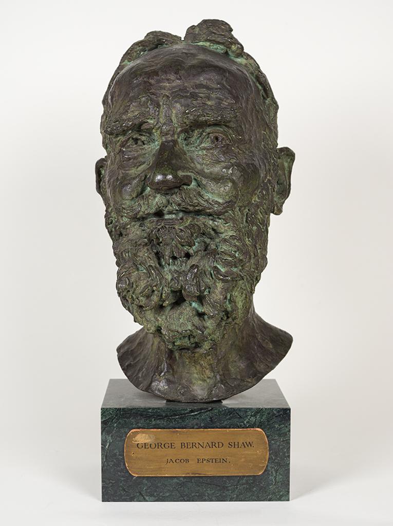 Sir Jacob Epstein (1880-1959) - Second Portrait of George Bernard Shaw (Head)