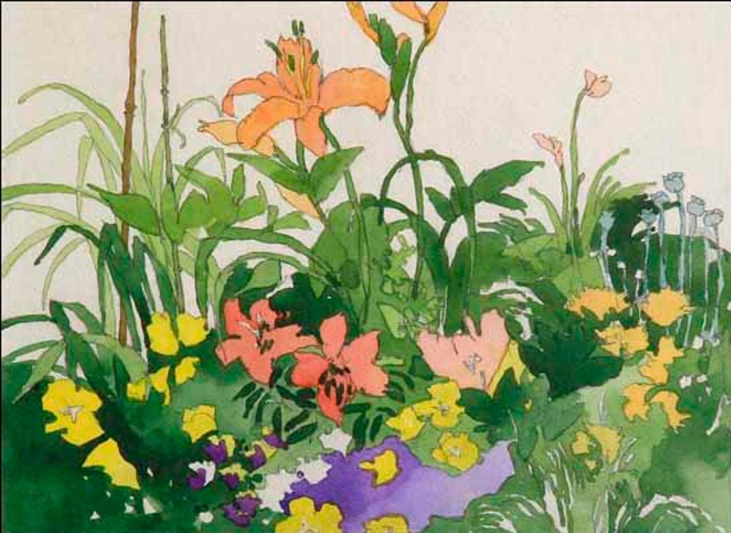 Claude Alphonse Simard (1956-2014) - Flowers (02844/2013-3155)