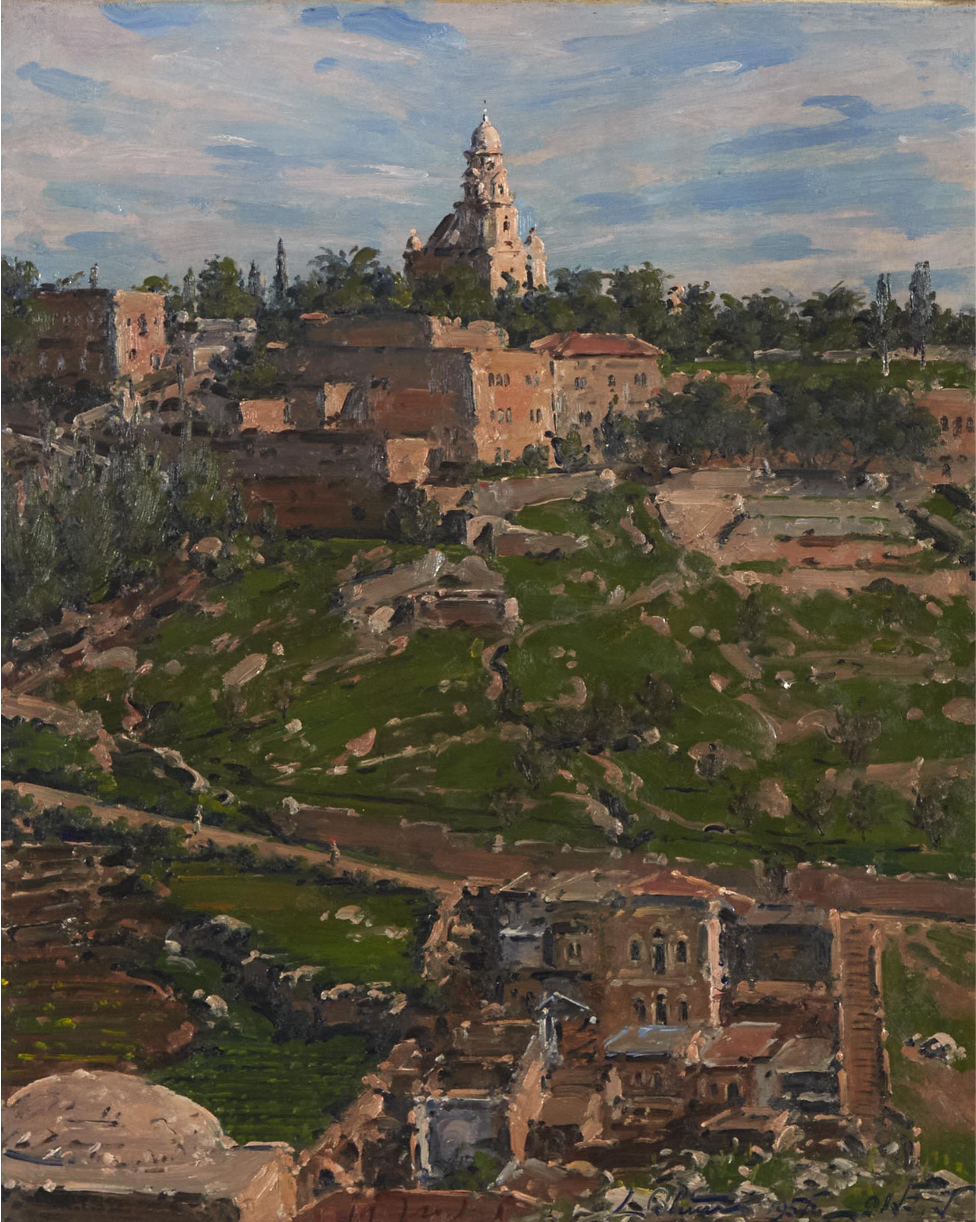 Ludwig Blum - Mount Zion, 1956