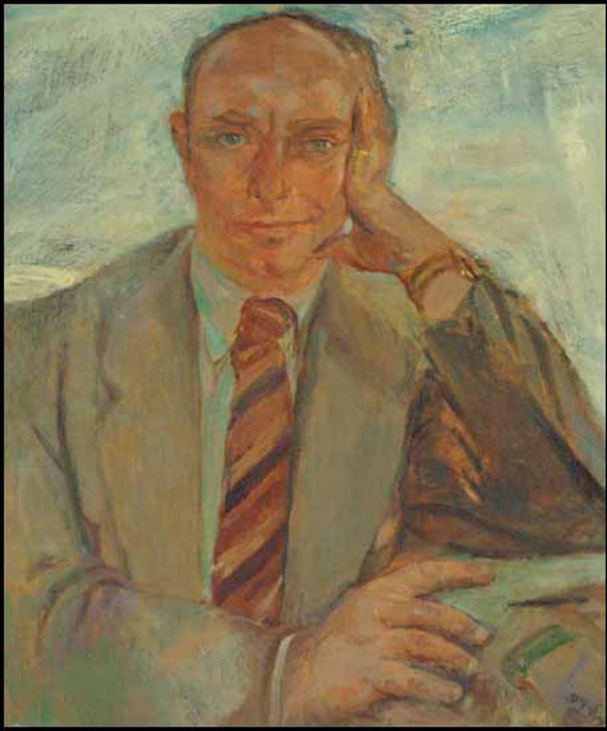 Frederick Horseman Varley (1881-1969) - Portrait of Dr. John Goldie