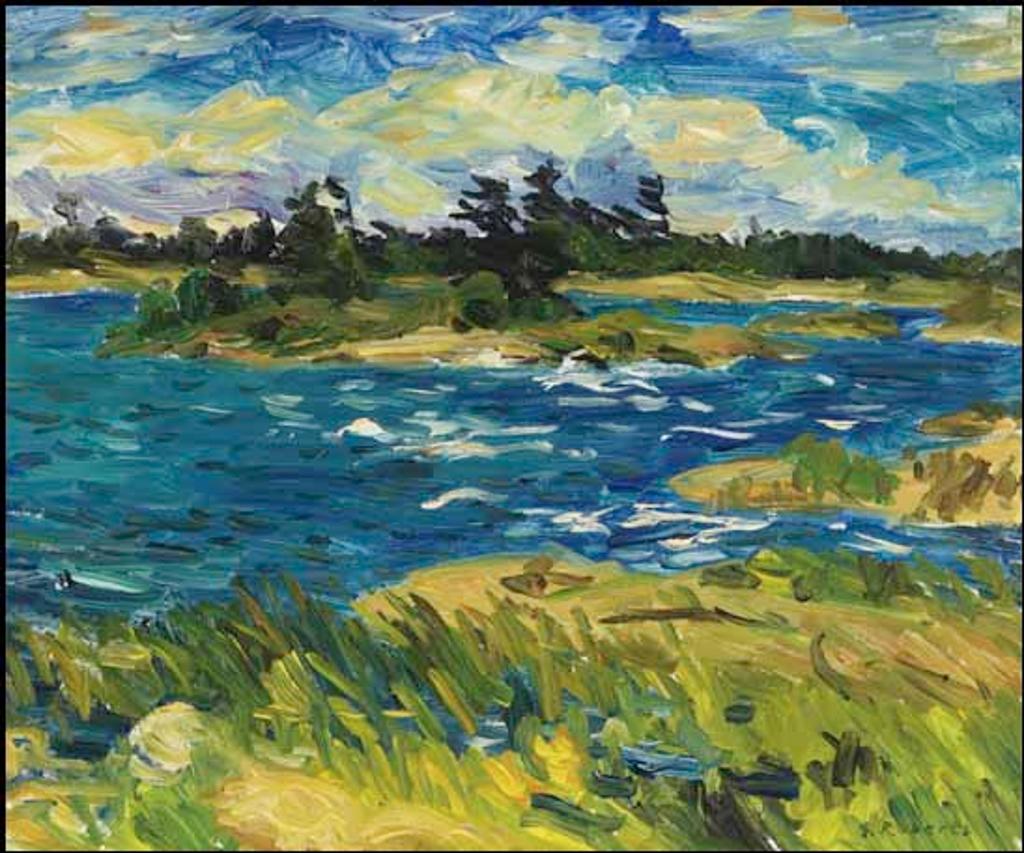 William Goodridge Roberts (1921-2001) - Windy Day, Georgian Bay