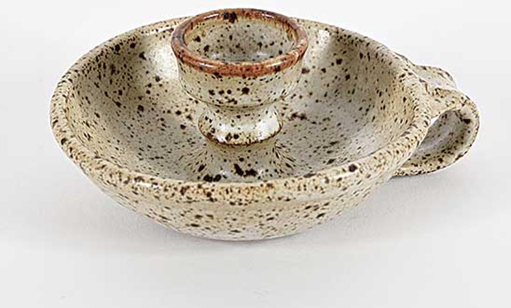 Edward Drahanchuk (1939) - Untitled - Speckled Candle Holder