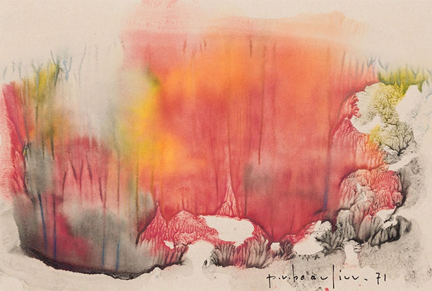 Paul Vanier Beaulieu (1910-1996) - Abstraction