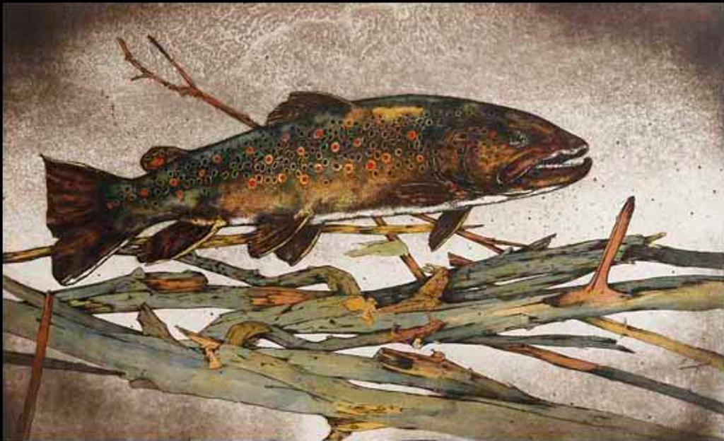 Jack Lee Cowin (1947-2014) - Prairie Creek Brown (Western Trout Series) (02425/2013-828)