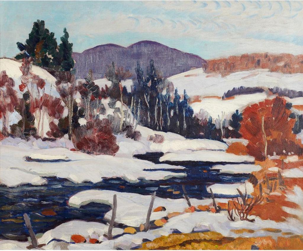 Randolph Stanley Hewton (1888-1960) - Winter Landscape, Quebec