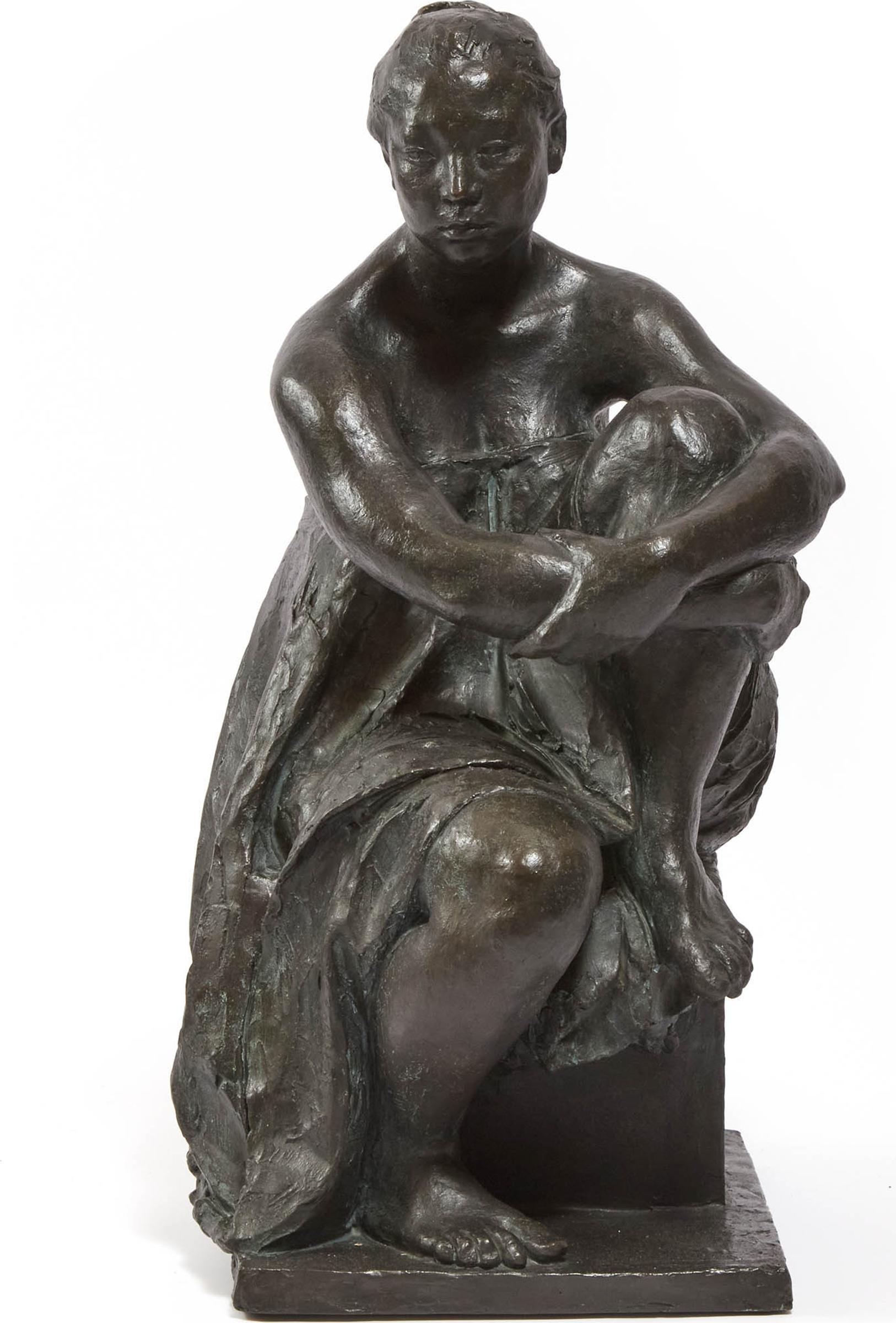Francisco Zúñiga (1912-1998) - Virginia Sentada Con Ropaje, 1978