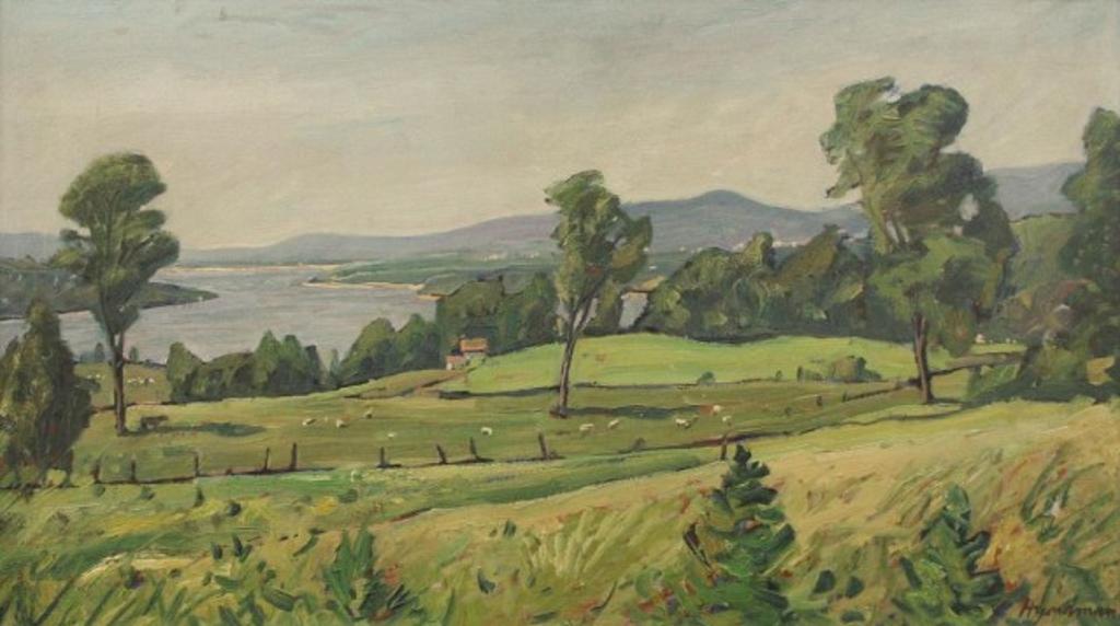 Robert Stewart Hyndman (1915-2009) - Country Landscape
