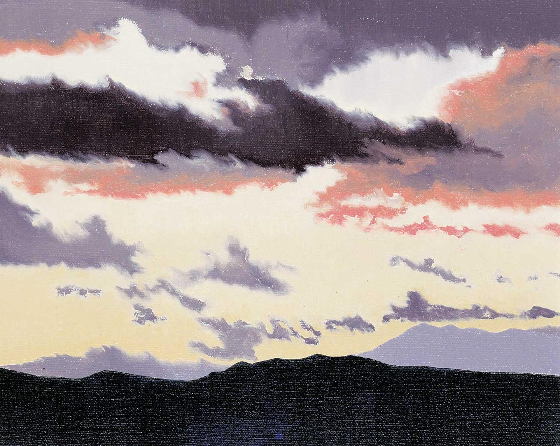 Leyda Campbell (1949) - Sunset, Whitehorse YK