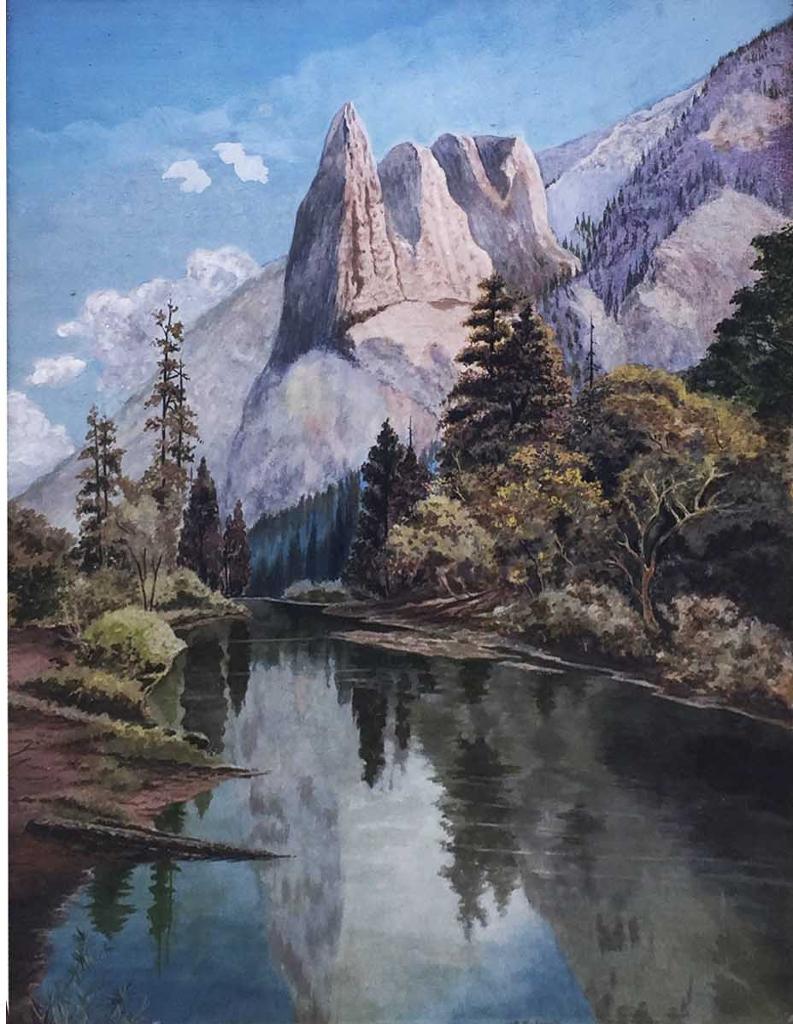 Washington Frederick Friend (1820-1886) - Mountain Lake