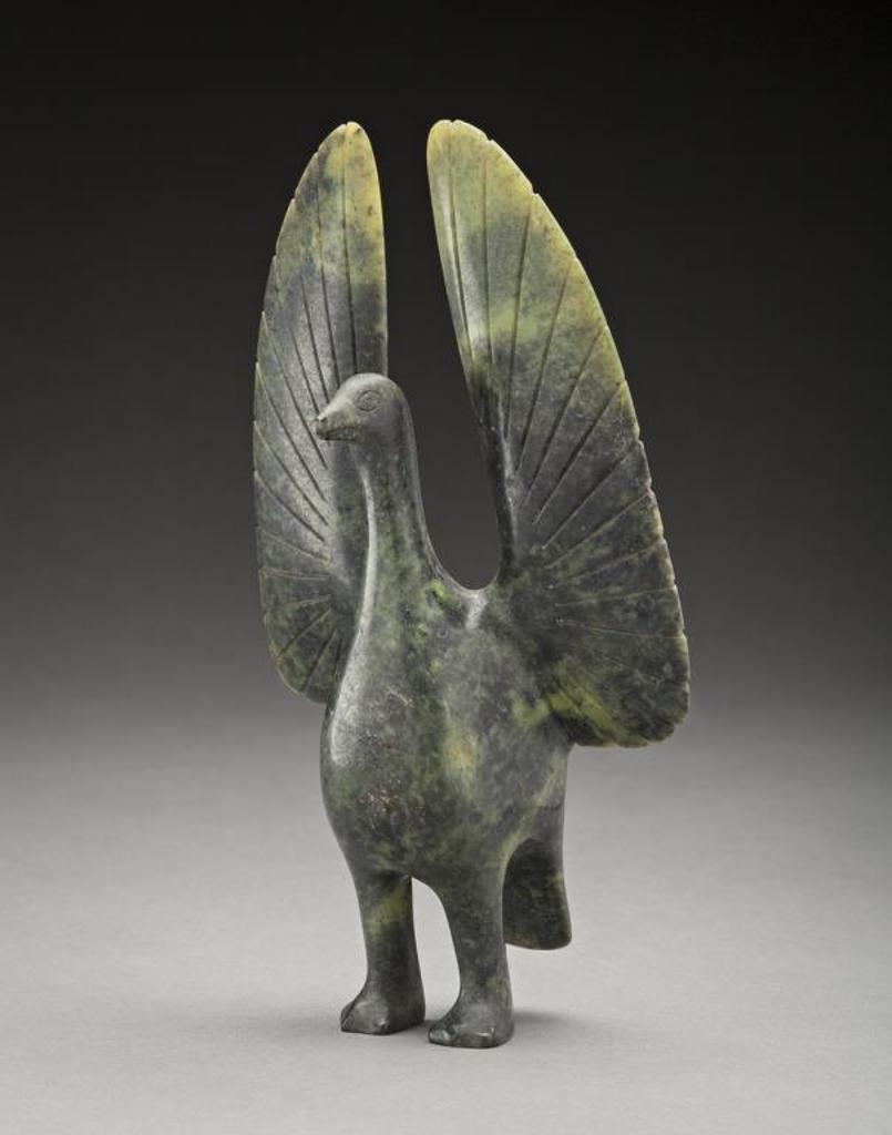 Abraham Etungat (1911-1999) - Bird with Raised Wings, c. 1967