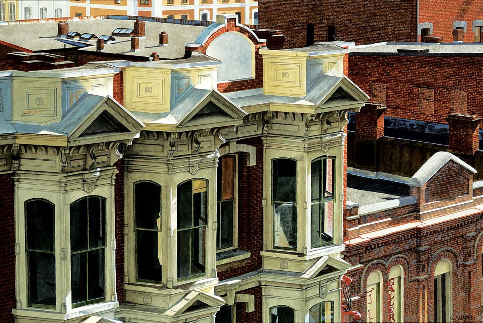 Gary Aylward - Untitled - Rooftops