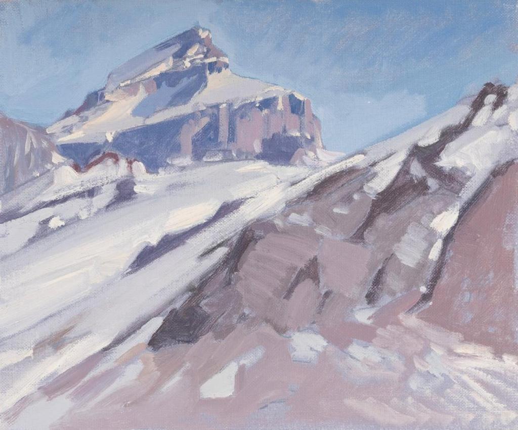 Peter Maxwell Ewart (1918-2001) - In the Rockies - Columbia Icefield Highway