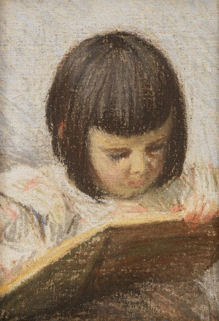 George Agnew Reid (1860-1947) - Portrait of Dorothy